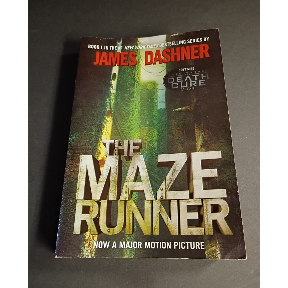 James Dashner The Maze Runner Book 1 TPB 2011 Delacorte Press Movie Tie-In